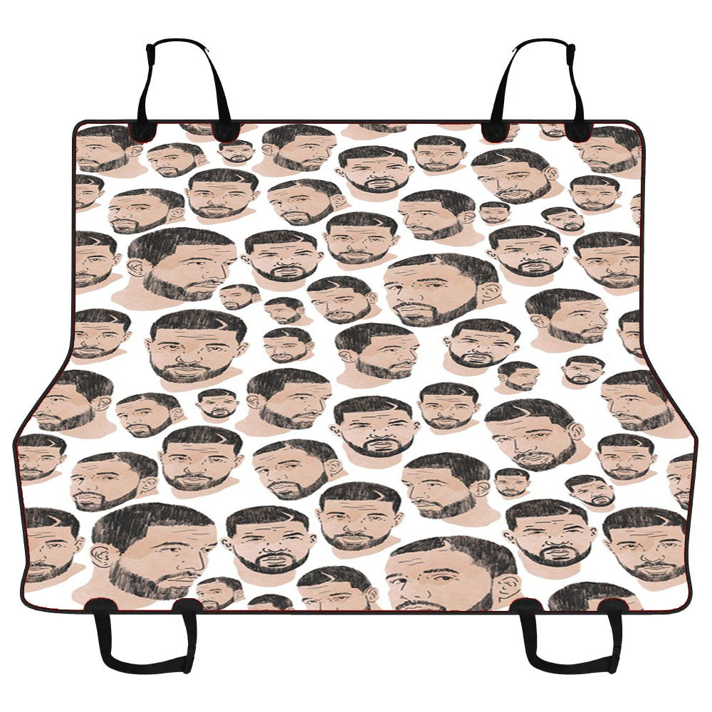 Drake Face Pattern Car Pet Seat Cover