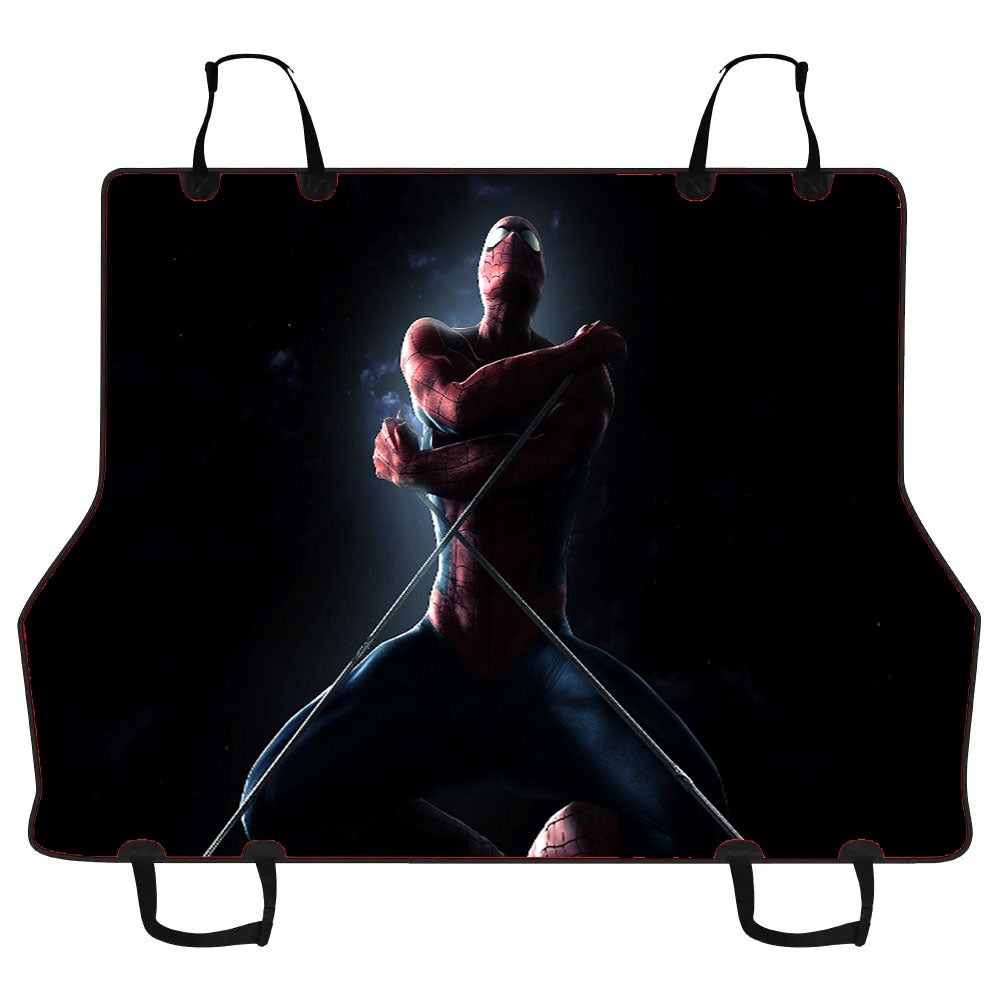Dramatic Spiderman Superhero Car Pet Seat Cover