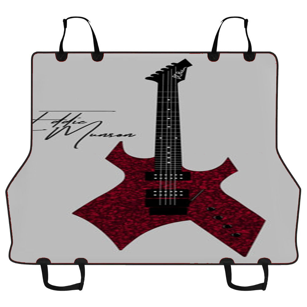Eddie Munson Guitar Car Pet Seat Cover