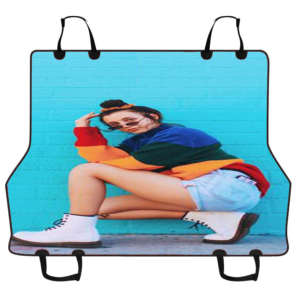 Emma Chamberlain Mliky Paint Car Pet Seat Cover