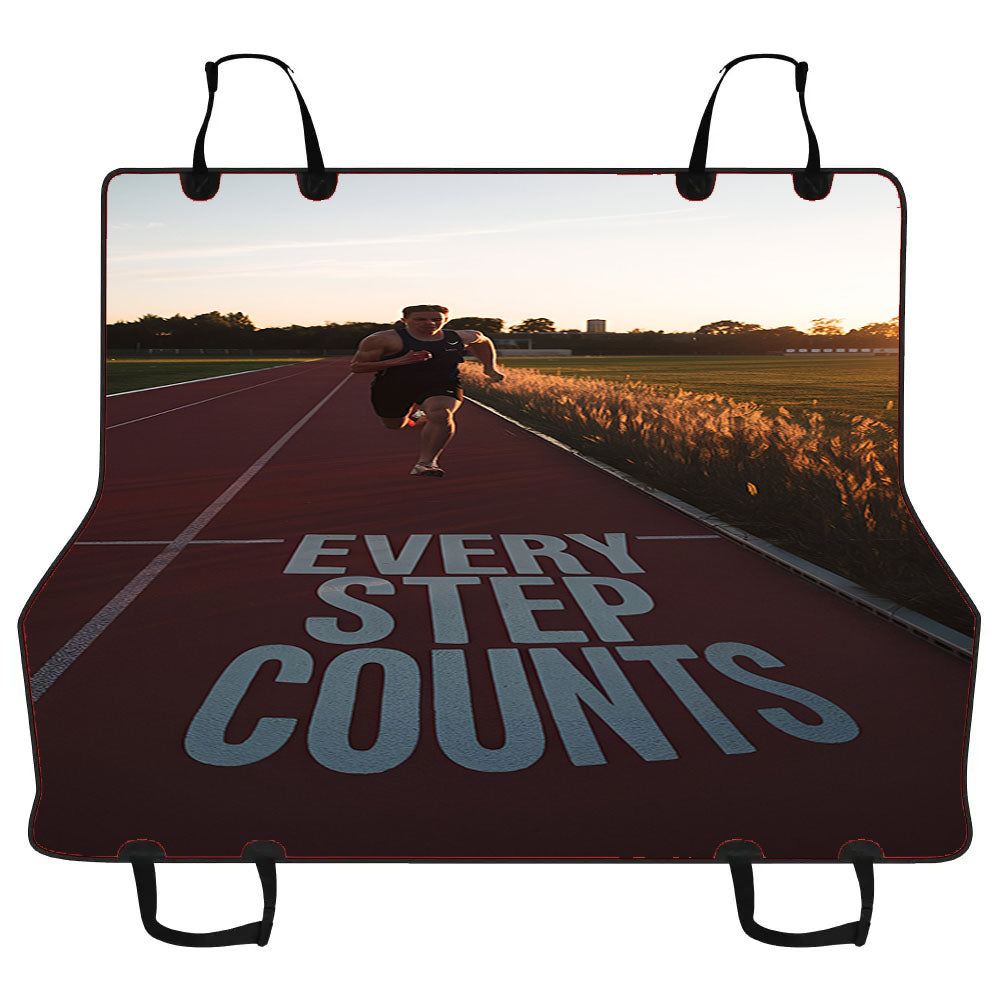 Every Step Counts Car Pet Seat Cover