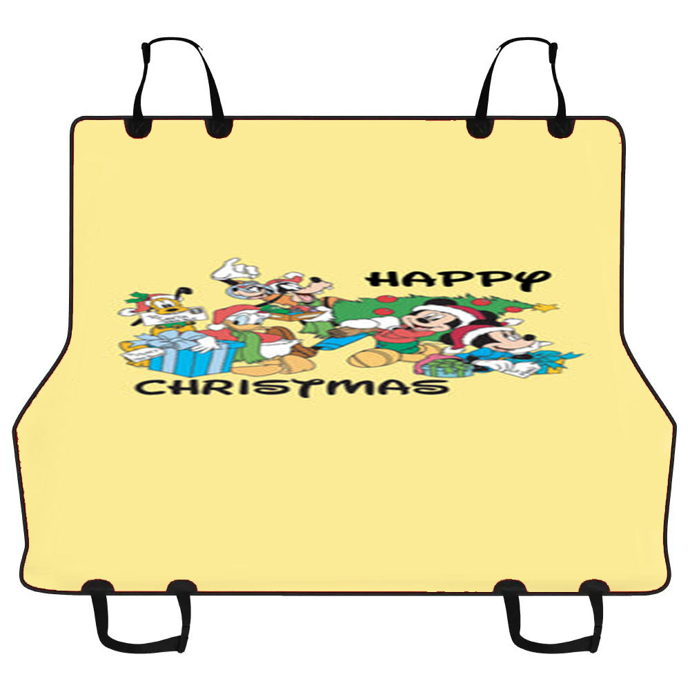 Fairytale Happy Christmas Car Pet Seat Cover