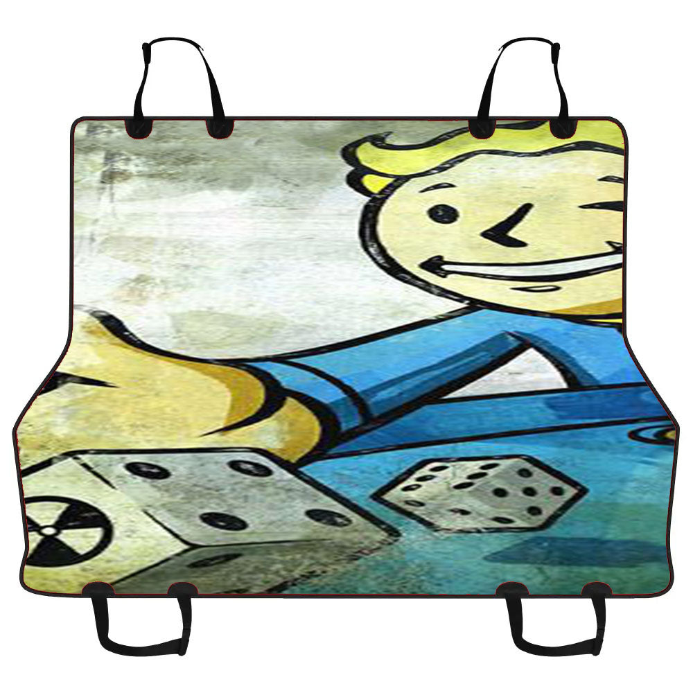 Fallout Gambling Car Pet Seat Cover