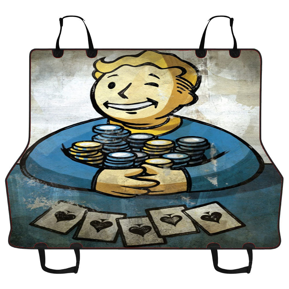 Fallout New Vegas Vault Boy Wallpapers Car Pet Seat Cover