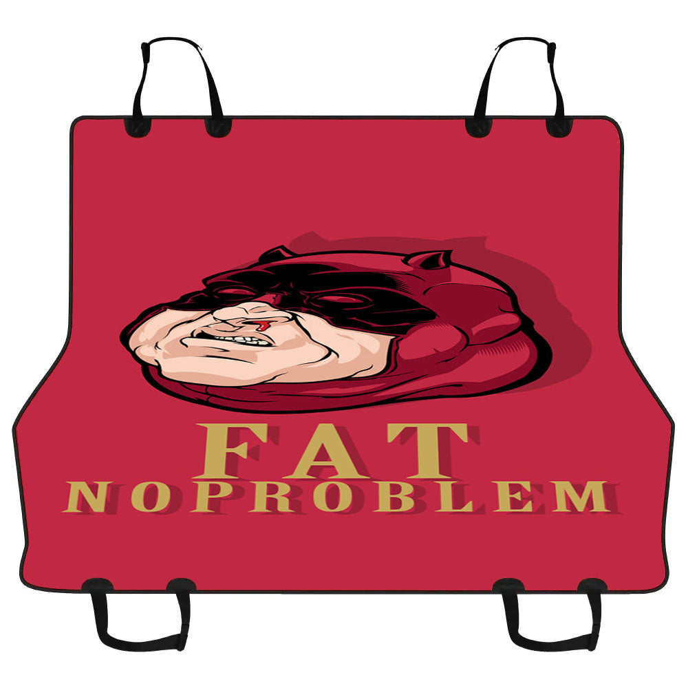 Fat Daredevil Hero Noproblem Car Pet Seat Cover