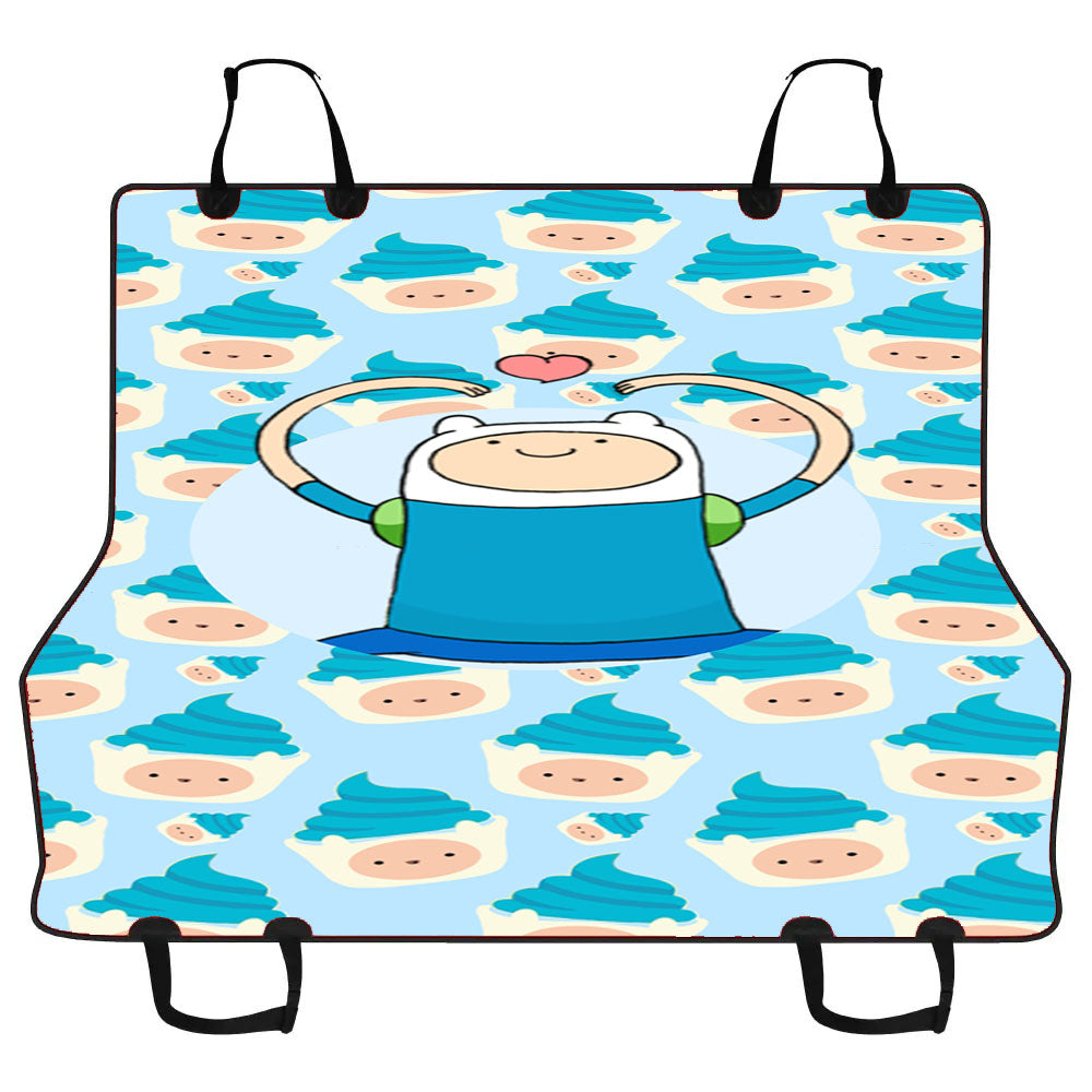 Finn Cake Pattern Car Pet Seat Cover