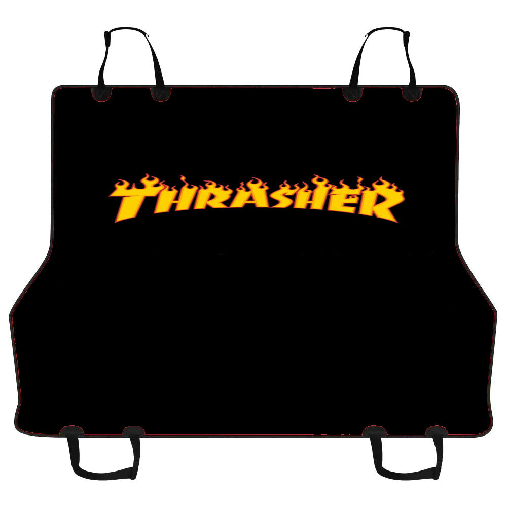 Fire Thrasher Logo Car Pet Seat Cover