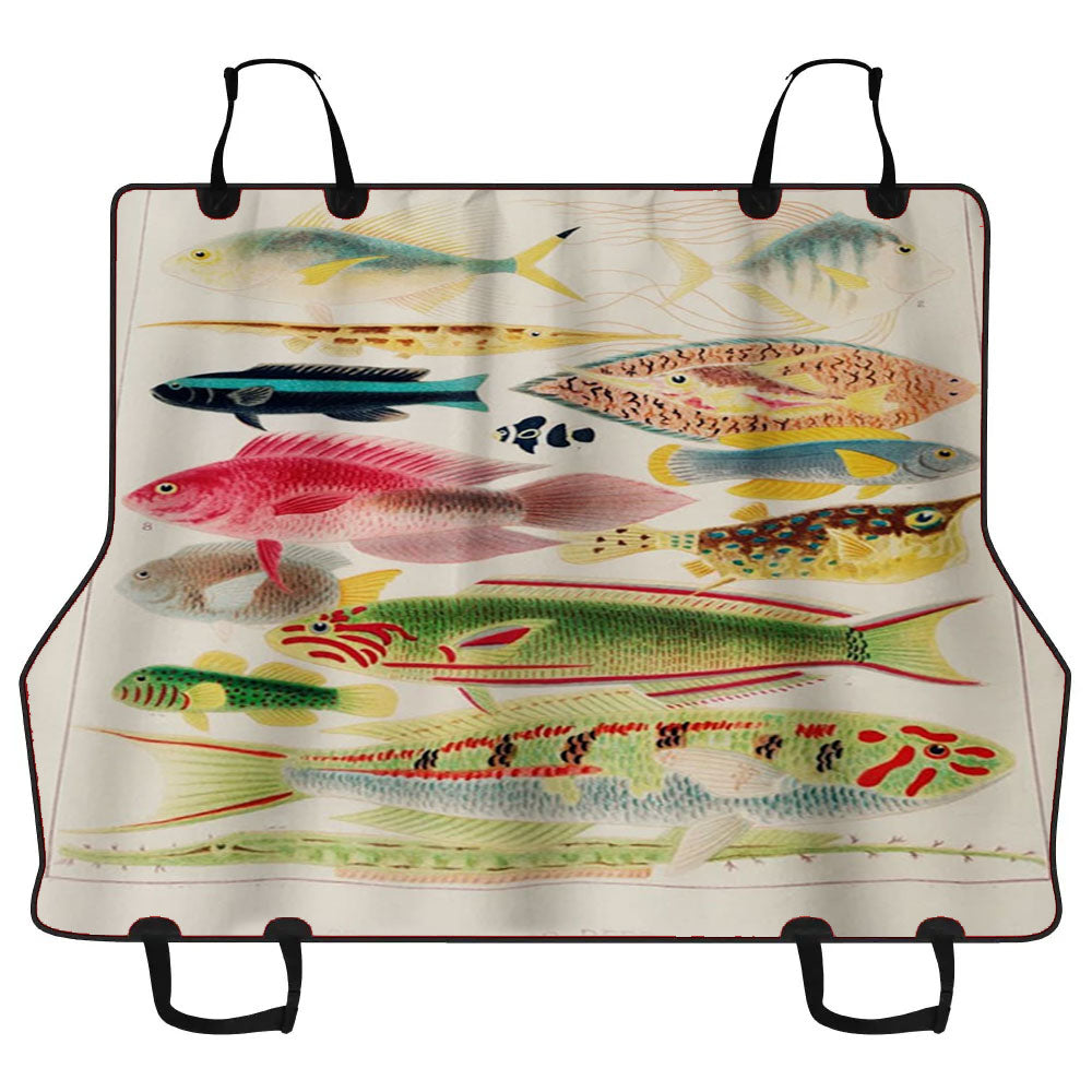 Fish Car Pet Seat Cover