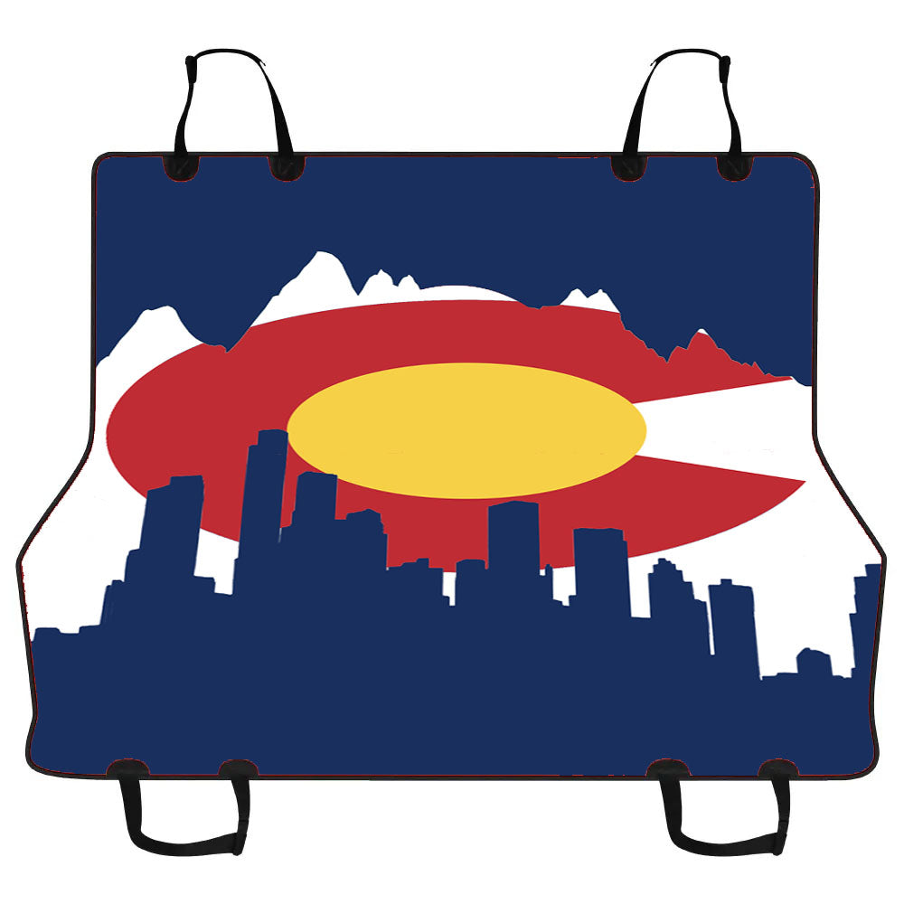 Flag Of Colorado Car Pet Seat Cover