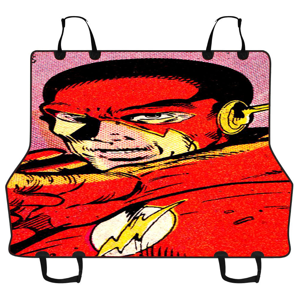 Flash Comic Pop Art Car Pet Seat Cover