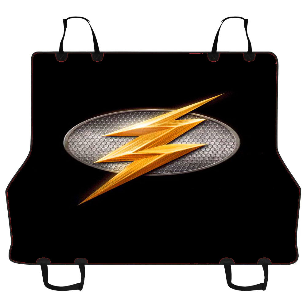 Flash Logo Justice League Car Pet Seat Cover