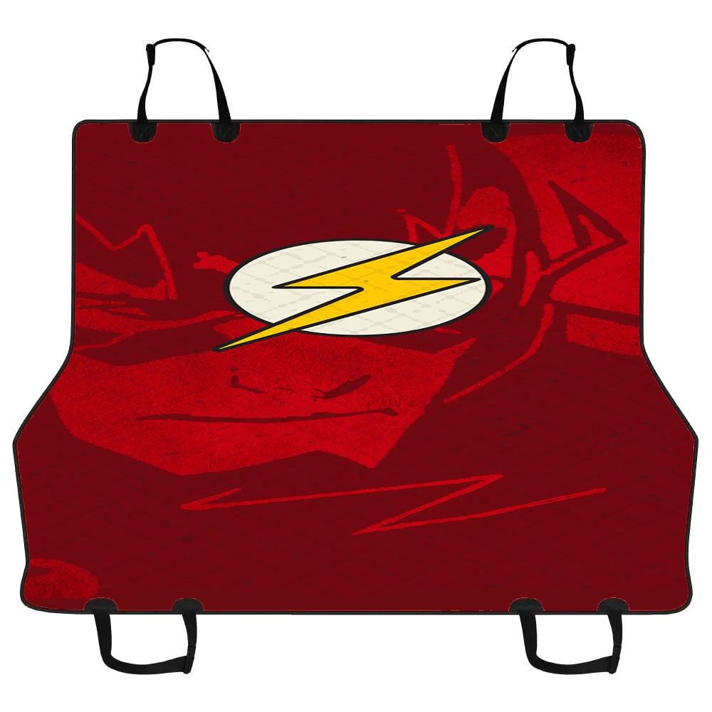 Flash Logo Wallpaper Car Pet Seat Cover
