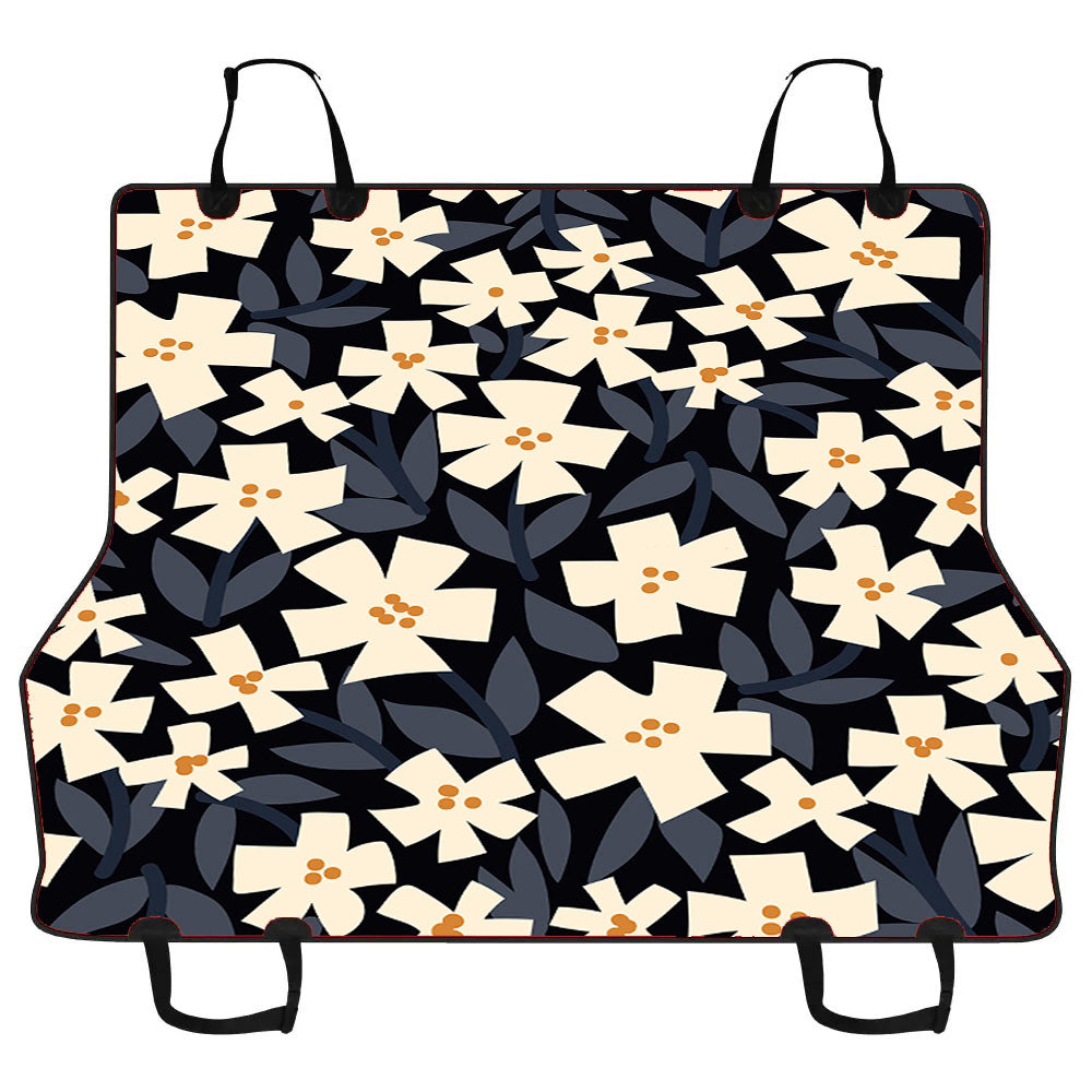 Flat Floral Pattern Car Pet Seat Cover
