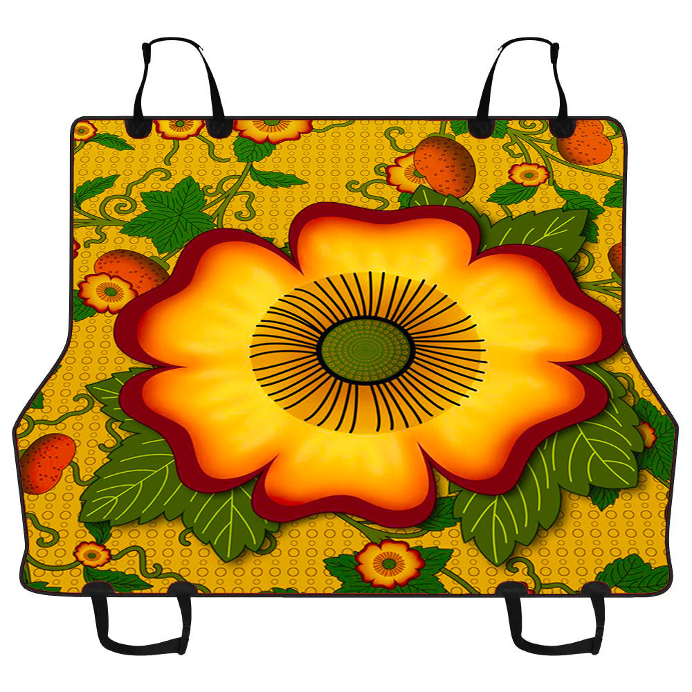 Flower Car Pet Seat Cover