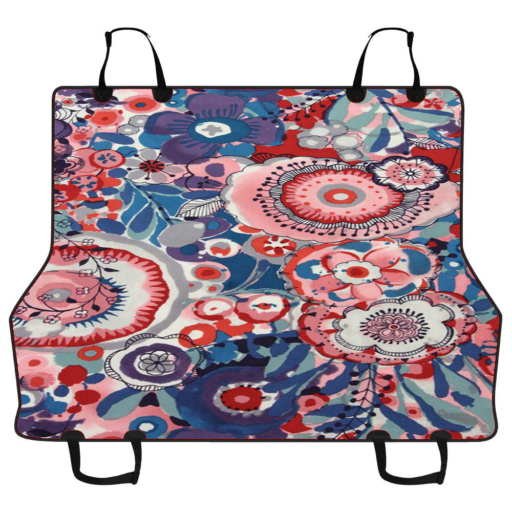 Flower Beautiful Car Pet Seat Cover