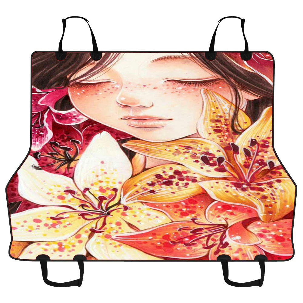 Flower Girl 2 Car Pet Seat Cover