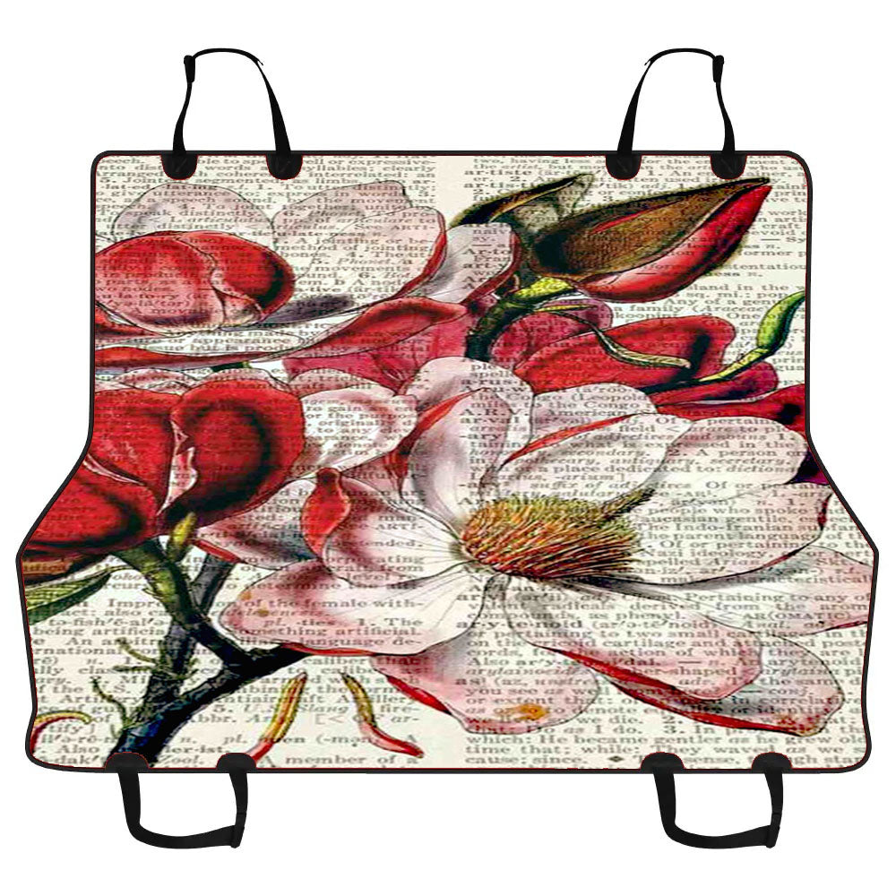 Flower Peaper Car Pet Seat Cover