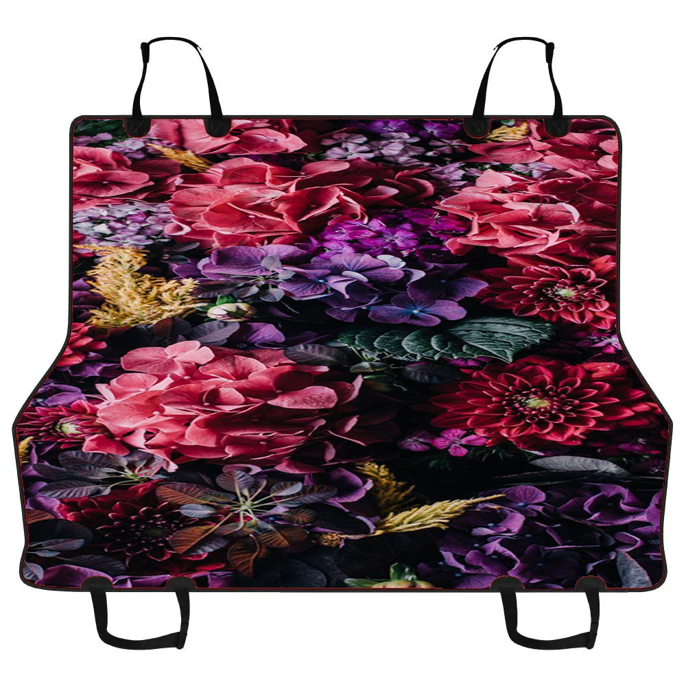 Flower Purple Pink Car Pet Seat Cover