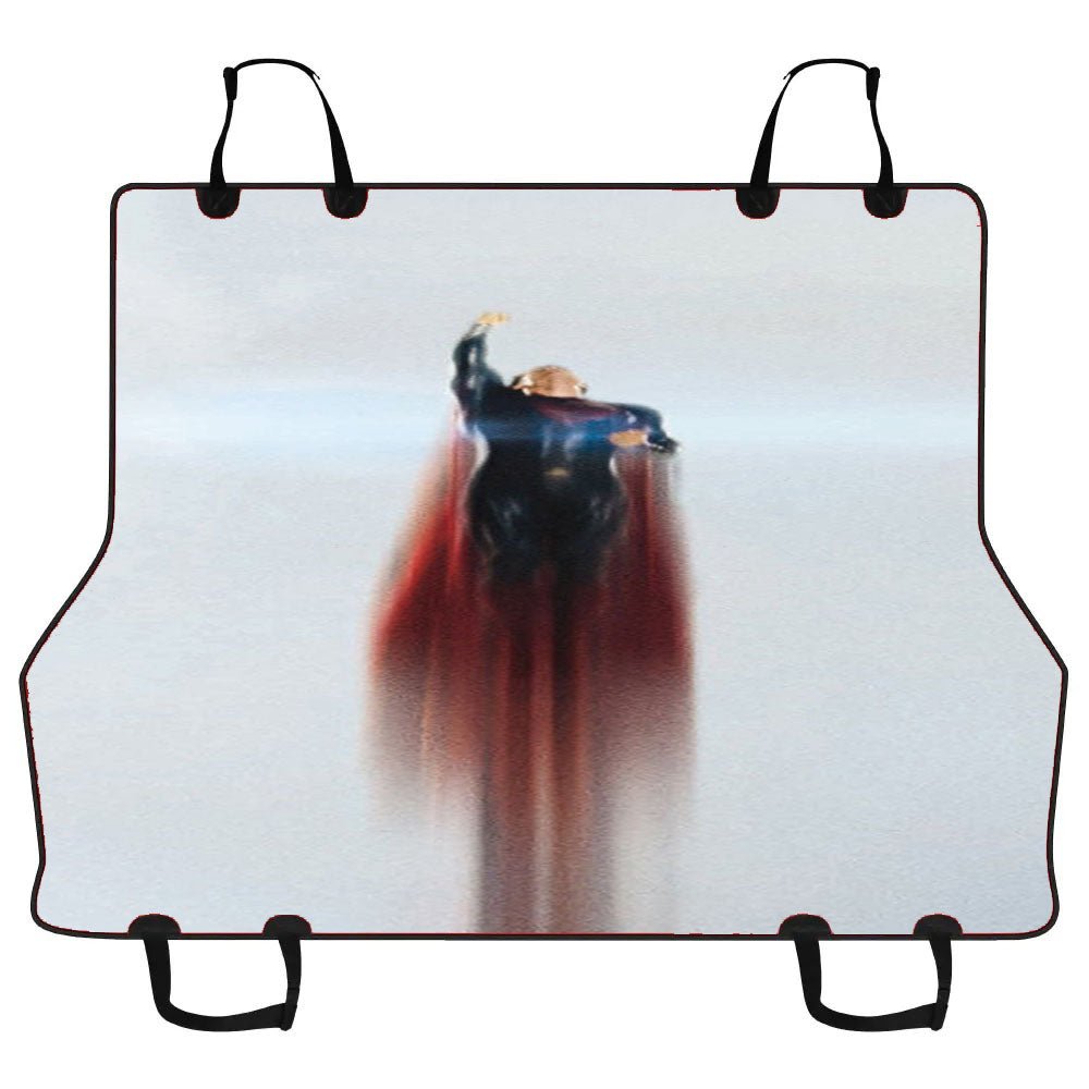 Flying Superman Man Of Steel Car Pet Seat Cover
