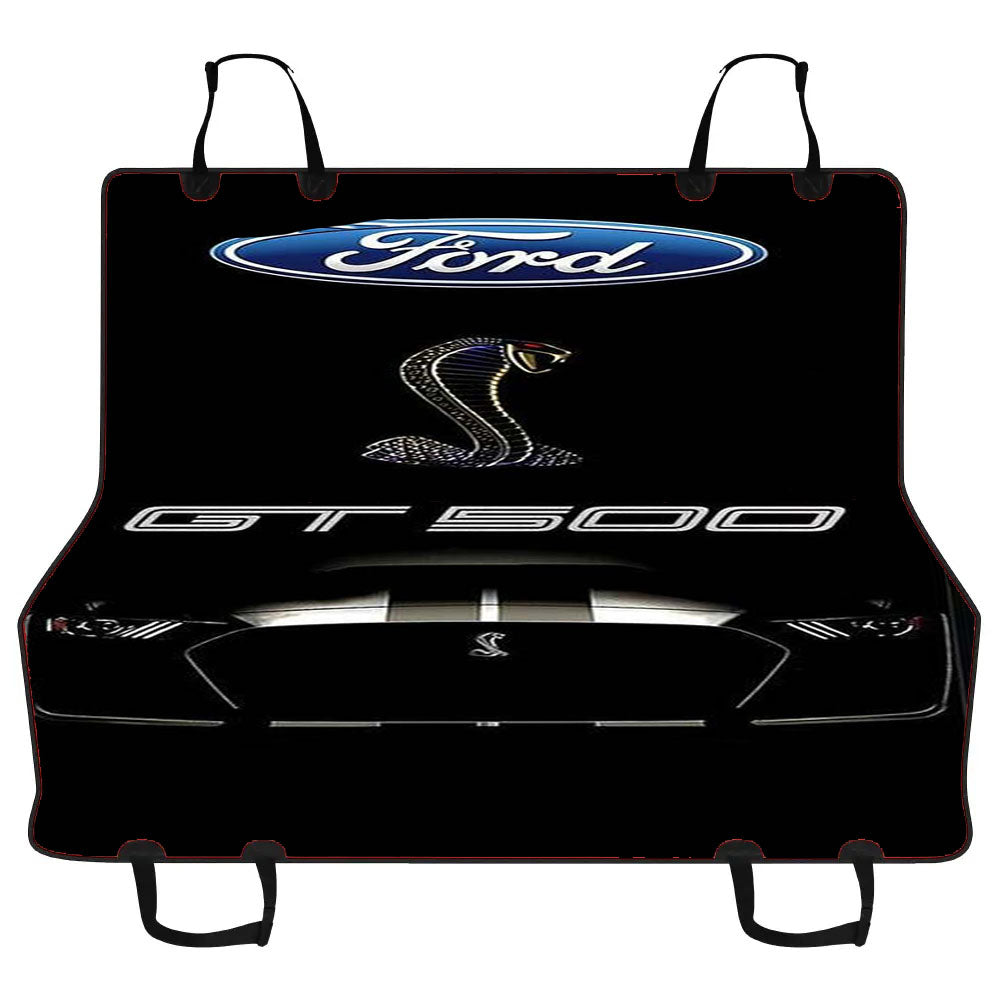 Ford Mustang Gt Black Car Pet Seat Cover