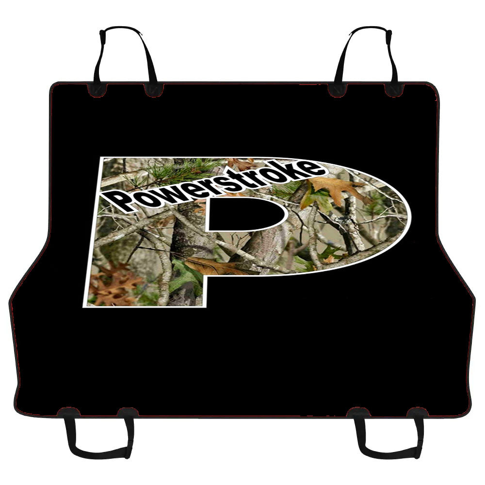 Ford Powerstroke Browning Car Pet Seat Cover