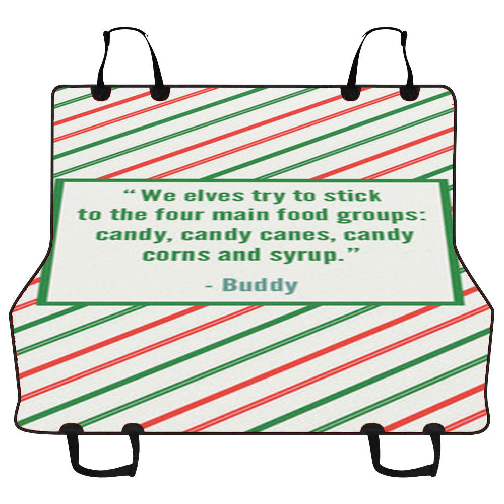 Four Main Food Groups Car Pet Seat Cover