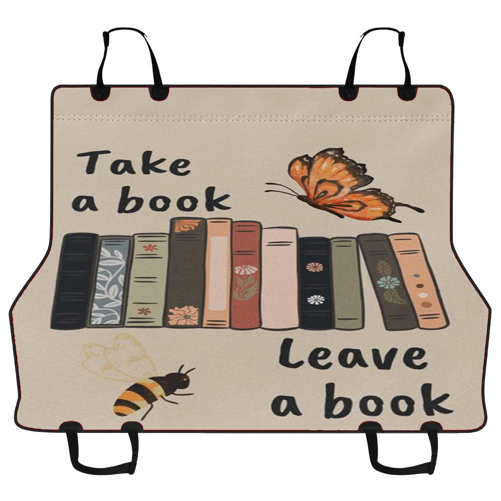 Free Library Car Pet Seat Cover