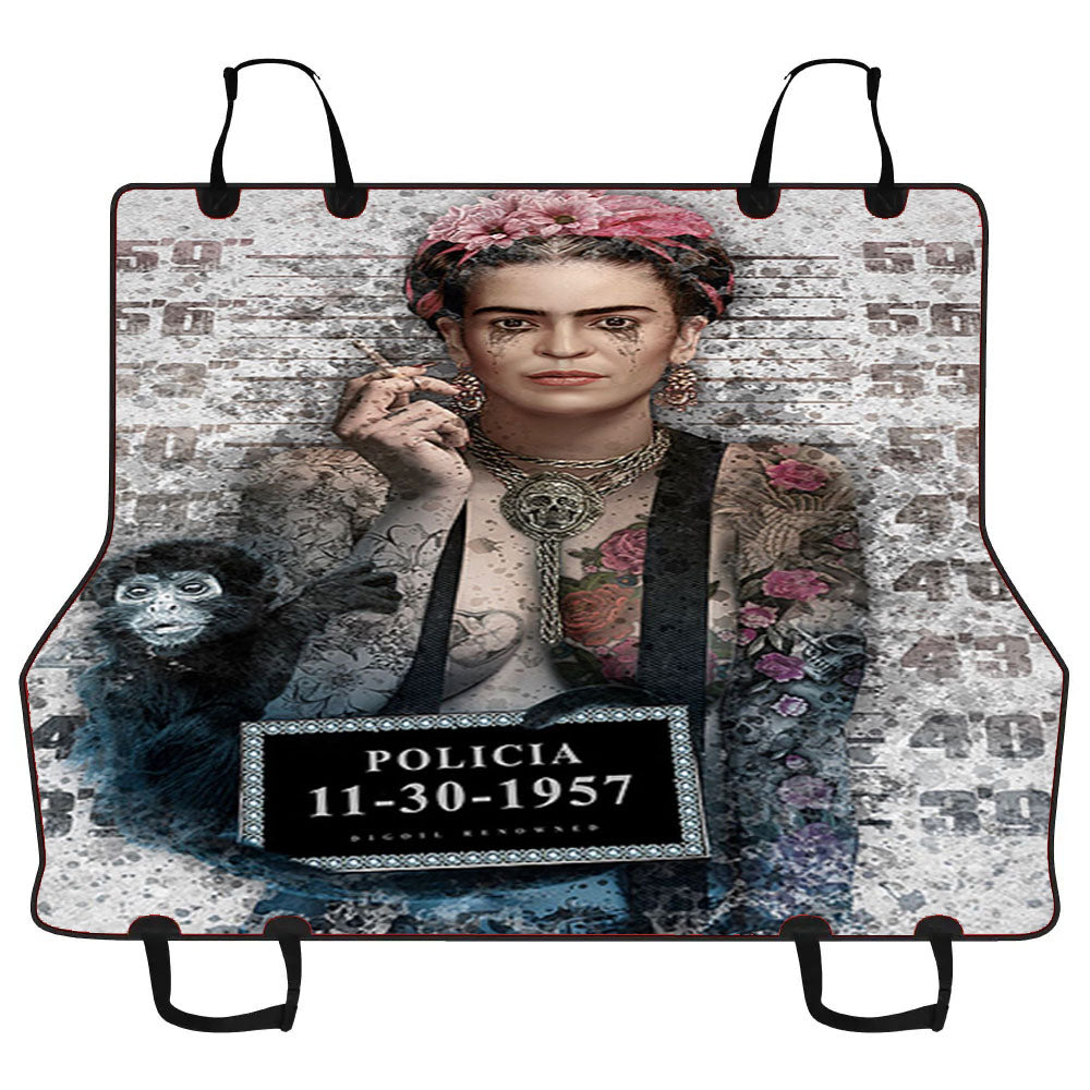 Frida Kahlo 4 Car Pet Seat Cover