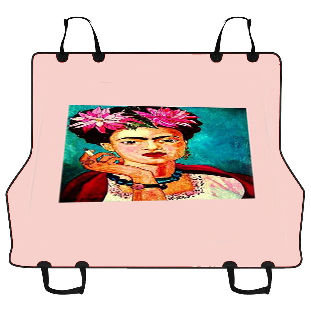 Frida Kahlo Hand Drawn Quote Car Pet Seat Cover