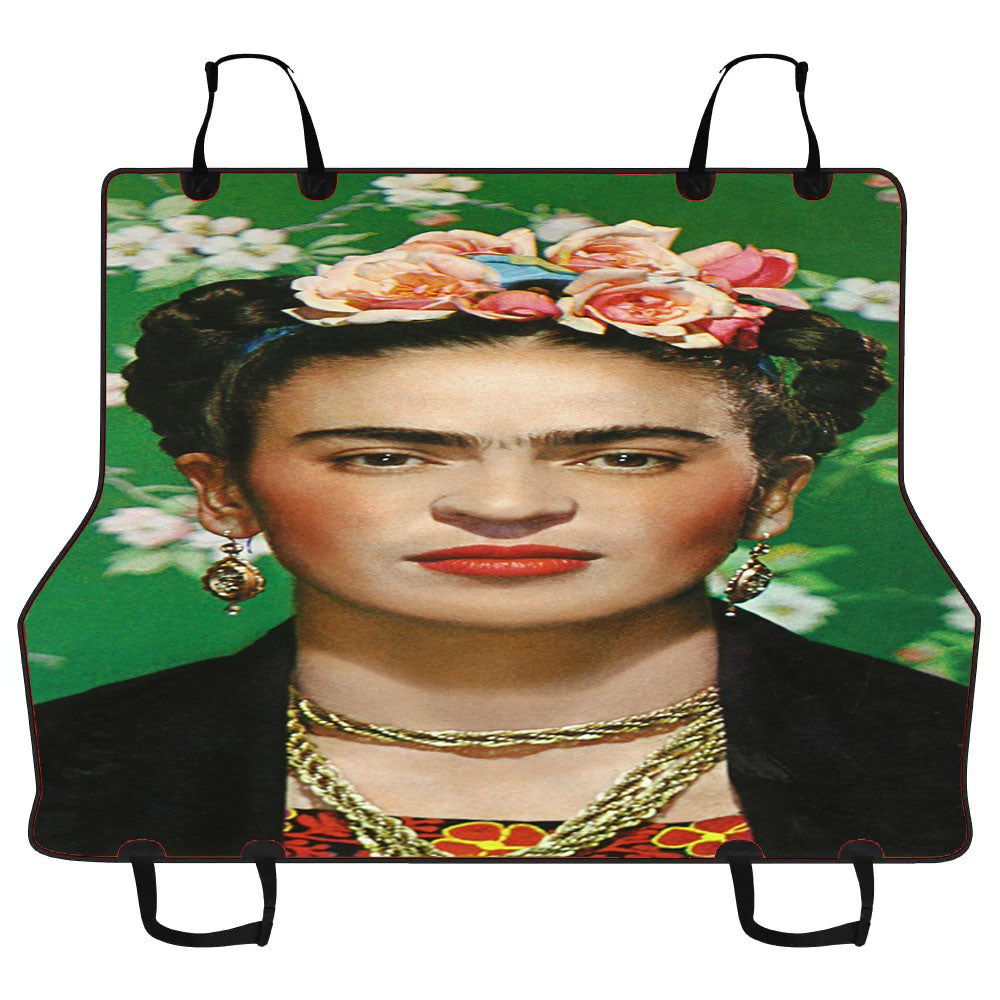 Frida Kahlo Potrait Car Pet Seat Cover