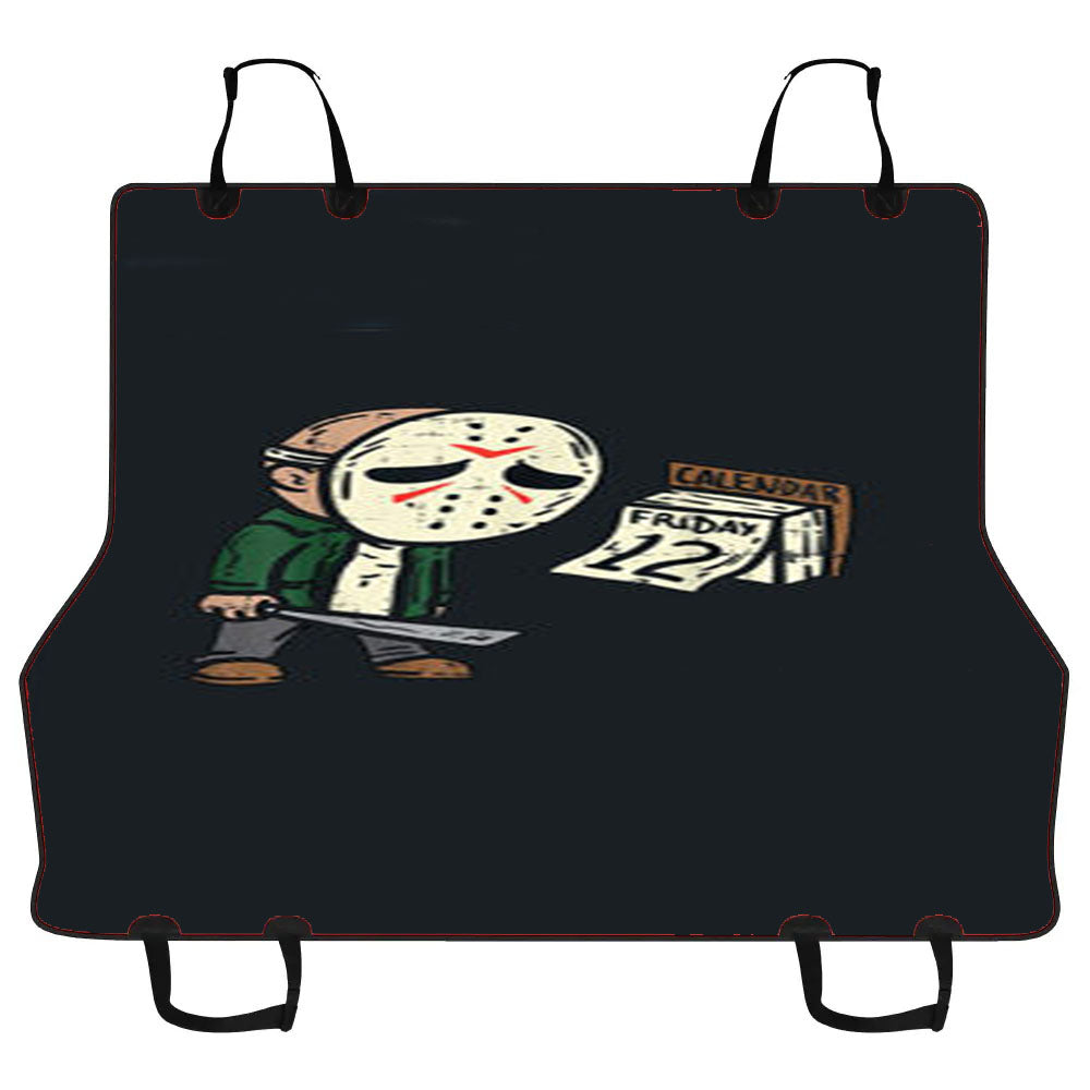 Friday 12Th Halloween Car Pet Seat Cover
