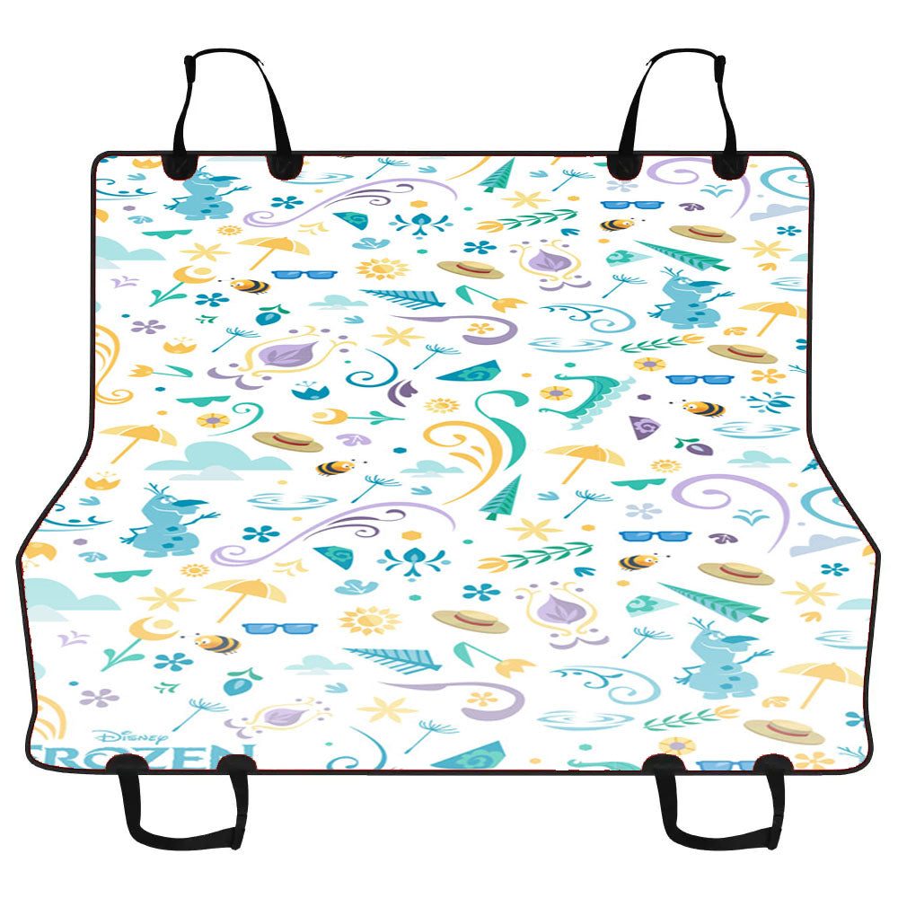 Frozen Pattern Wallpaper Car Pet Seat Cover