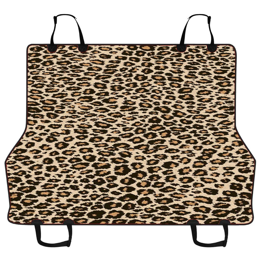 Full Of Pattern Cheetah Car Pet Seat Cover