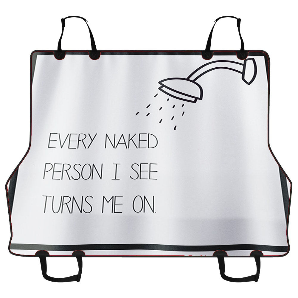 Funny Car Pet Seat Cover