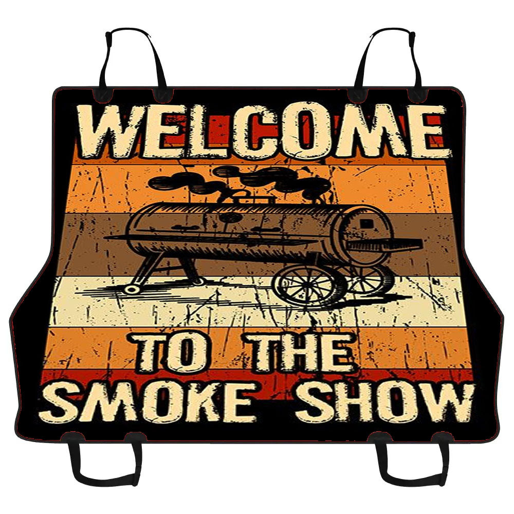Funny Bbq Car Pet Seat Cover