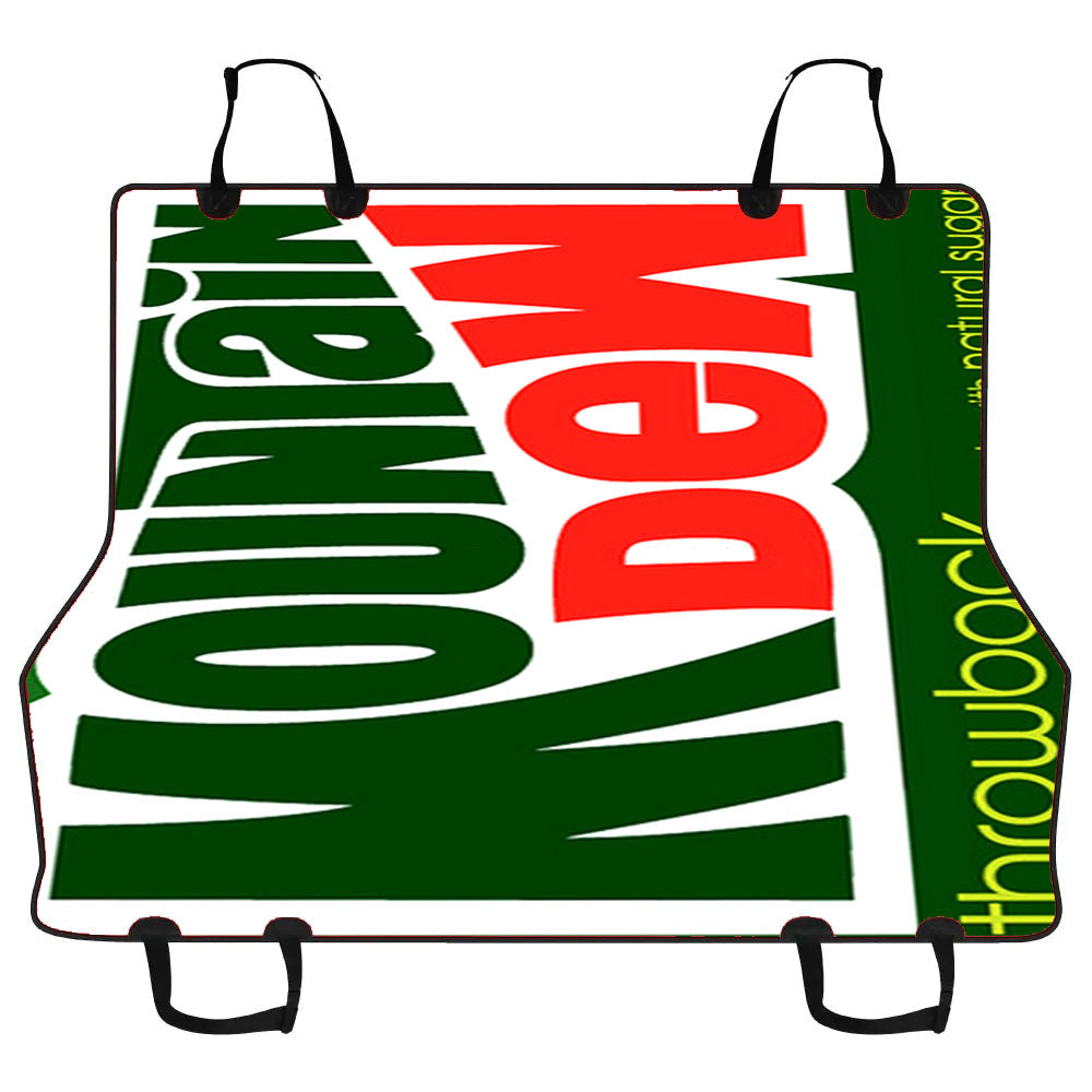 Funny Mountain Dew Car Pet Seat Cover