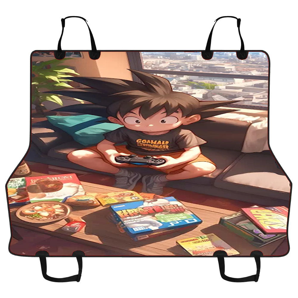 Gaming Goku Vibes Car Pet Seat Cover