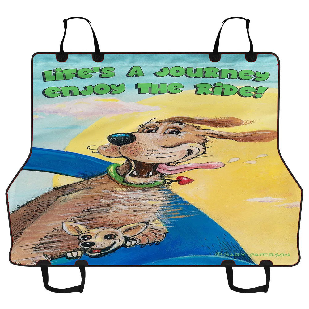 Gary Patterson Funny Dog Car Pet Seat Cover