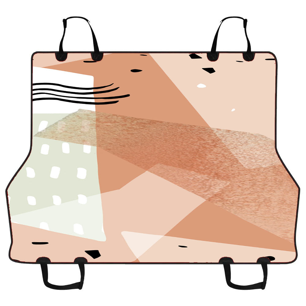 Geometric Abstract Car Pet Seat Cover