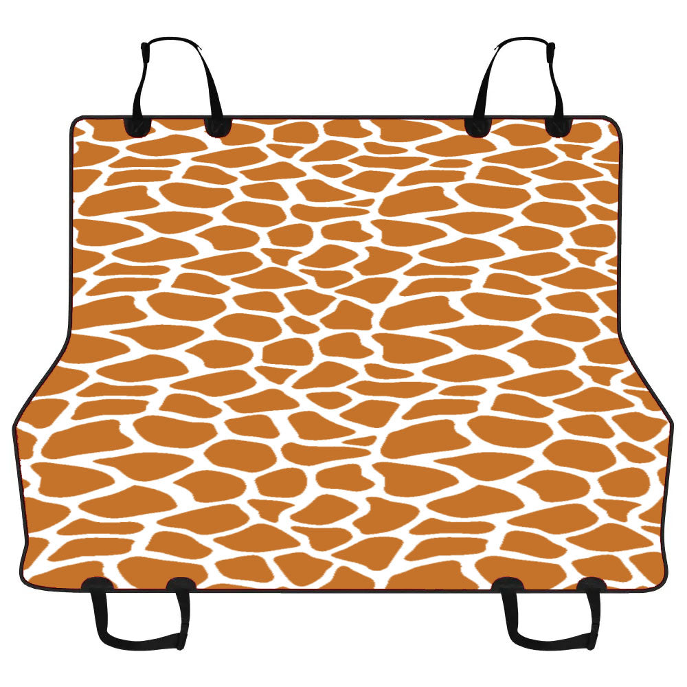 Giraffe Skin Seamless Pattern Car Pet Seat Cover