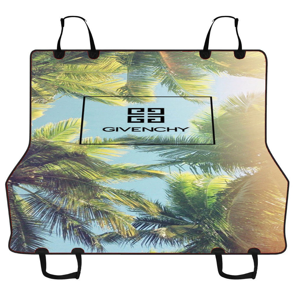 Givenchy Palm Tree Wallpaper Car Pet Seat Cover