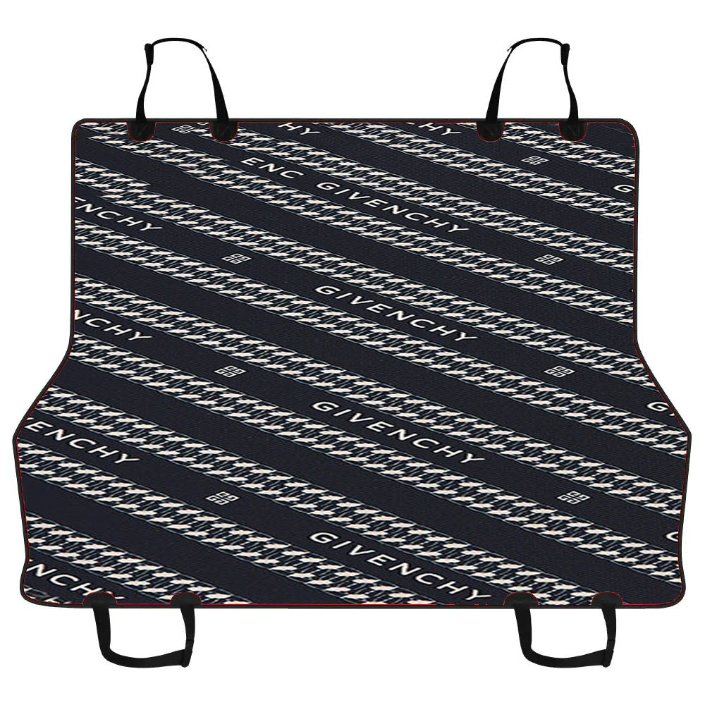 Givenchy Paris Logo Pattern Car Pet Seat Cover