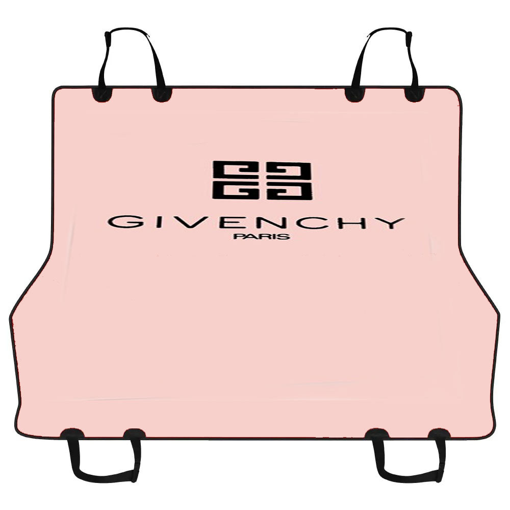 Givenchy Paris Logo Pink Car Pet Seat Cover