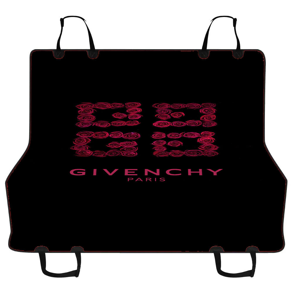 Givenchy Paris Rose Car Pet Seat Cover