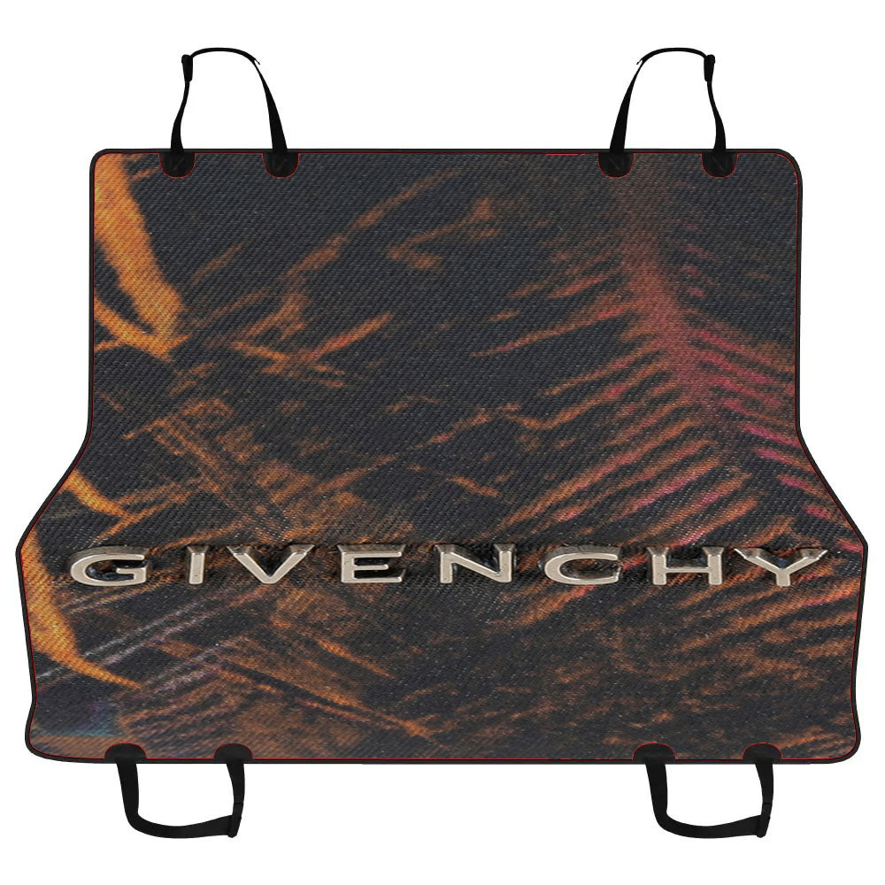 Givenchy Peacock Multicolor Car Pet Seat Cover