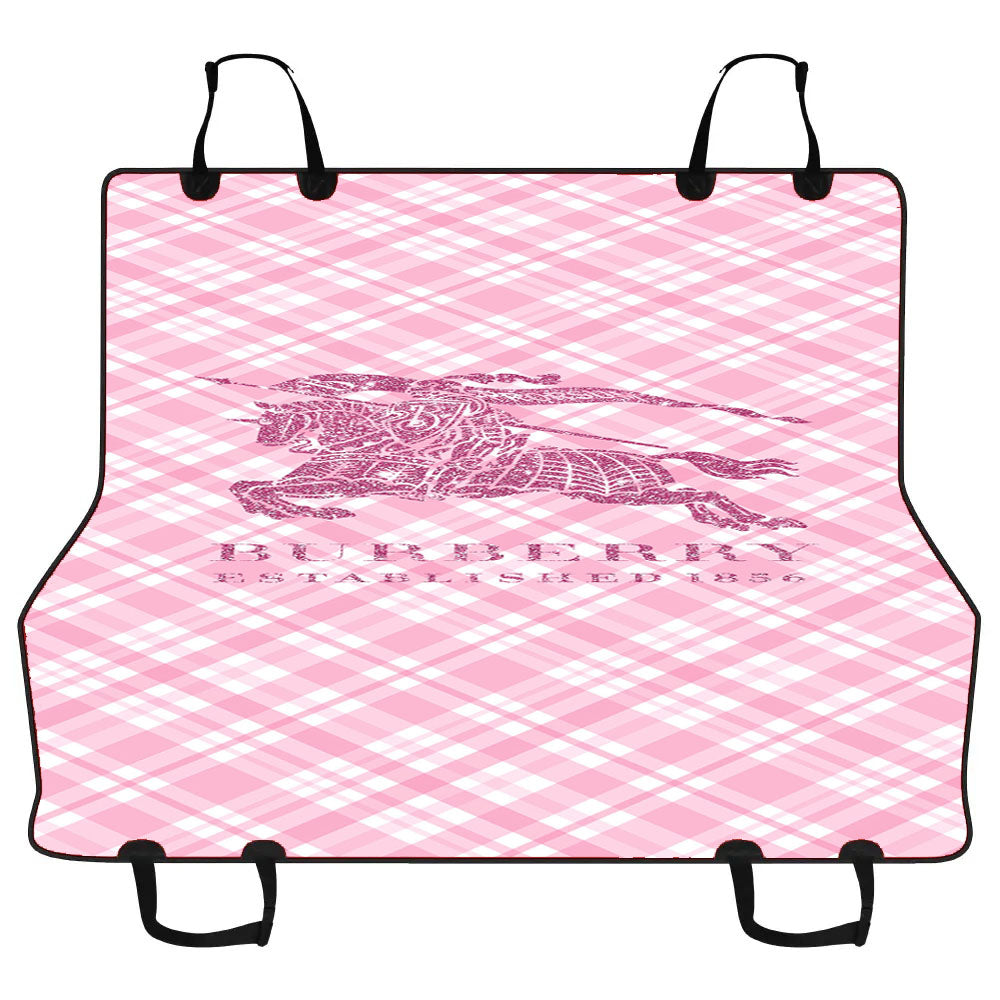 Glitter Burberry Established 1856 Car Pet Seat Cover