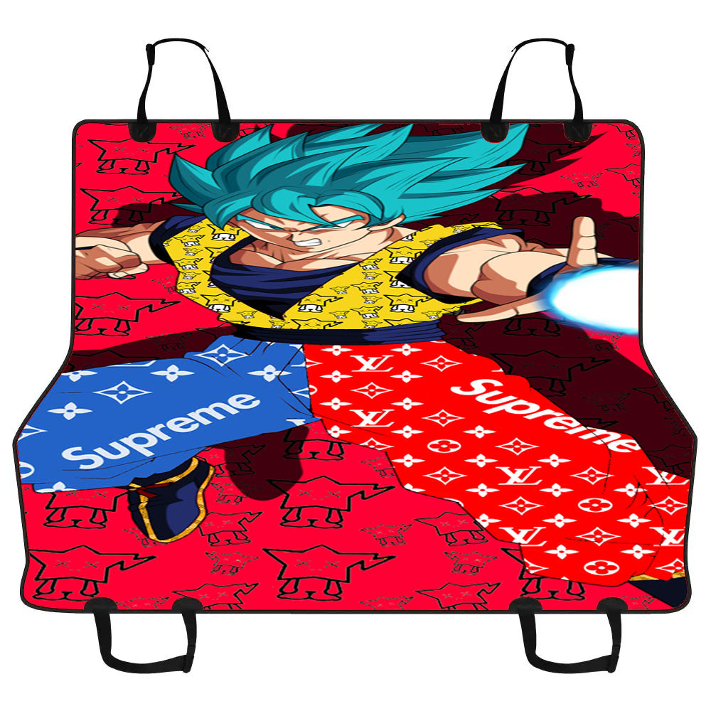 Goku Hype Pattern Car Pet Seat Cover