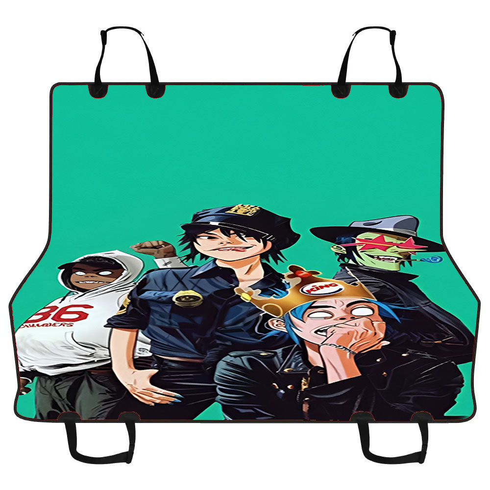 Gorillaz Band Car Pet Seat Cover