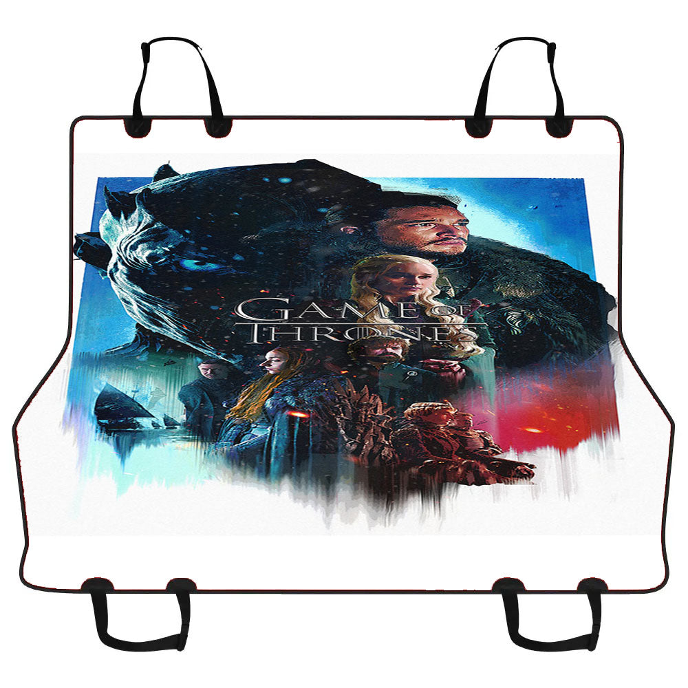 Got Game Of Throne Final Paint Style Car Pet Seat Cover