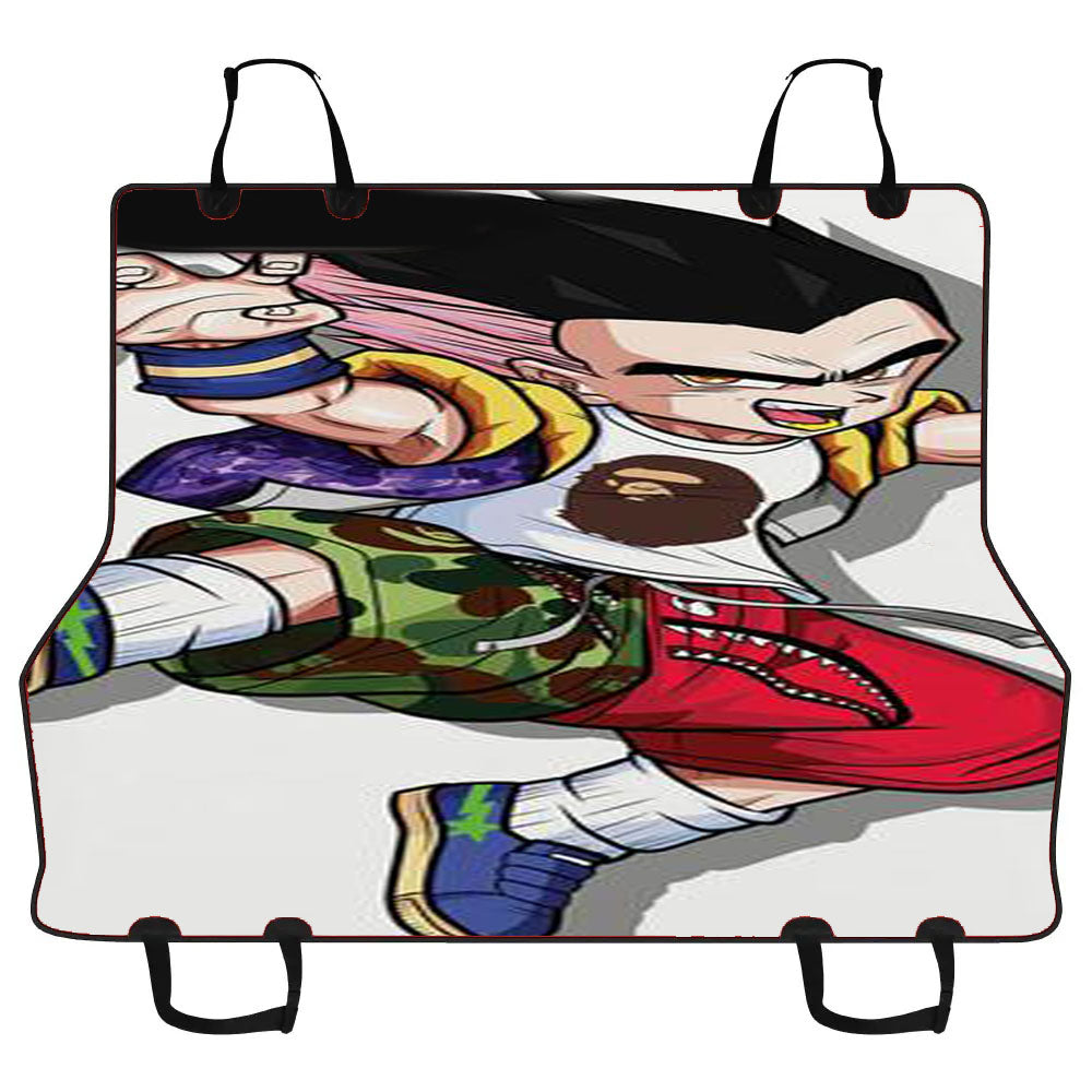 Gotenks X Bape Car Pet Seat Cover